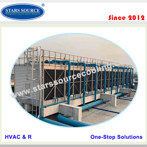 Square Shape Cross Flow Cooling Tower 2