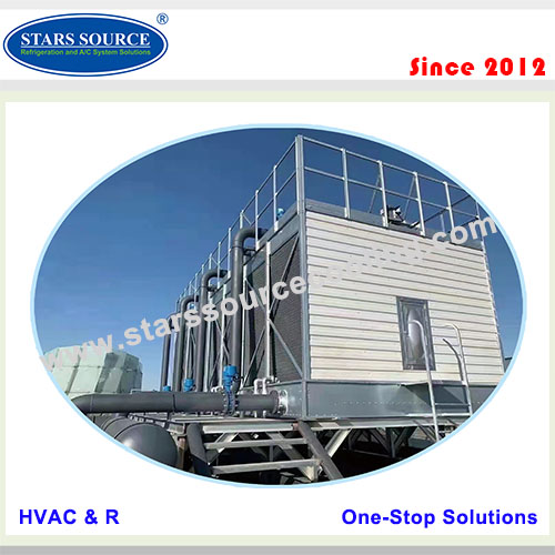 Square Shape Cross Flow Cooling Tower 1