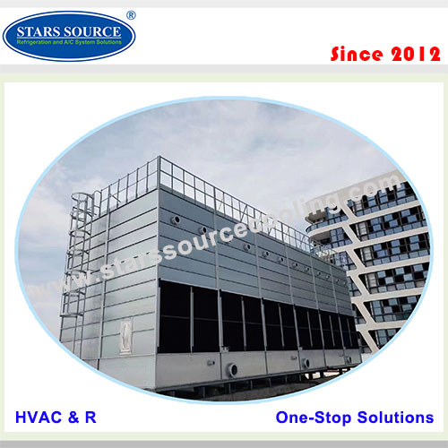 Square Shape Cross Flow Cooling Tower 5