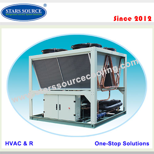 Air Cooled Screw Type AC Chiller (4 Fans)