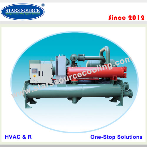 Water Cooled Screw Type Chiller with Heat Recovery (inverter type compressor)