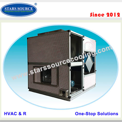 Modular Type AHU With Plate Heat Recovery (SS 304 Panels)