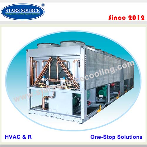 Air Source Chiller Featuring Free Cooling Function (Screw Compressor)