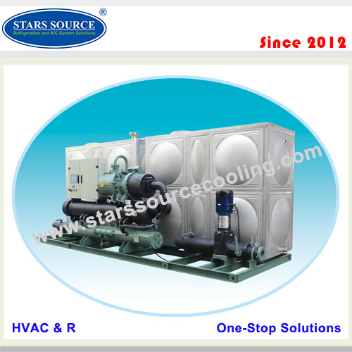 Water Cooled Industrial Chiller (Built-in Tank and Pumps) 4